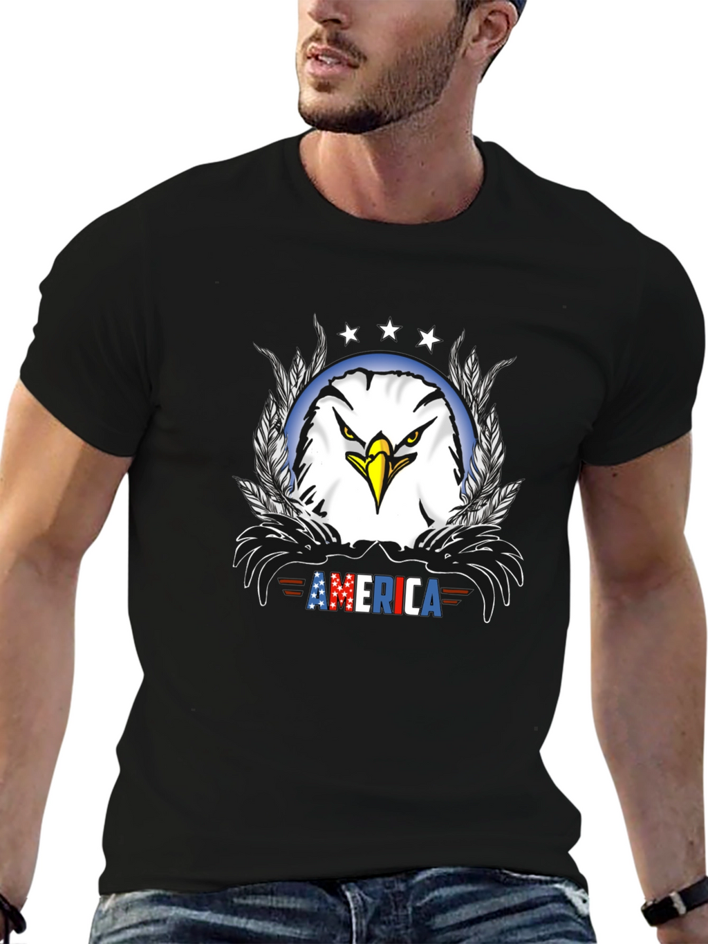 American Eagle Patriotic T-Shirt