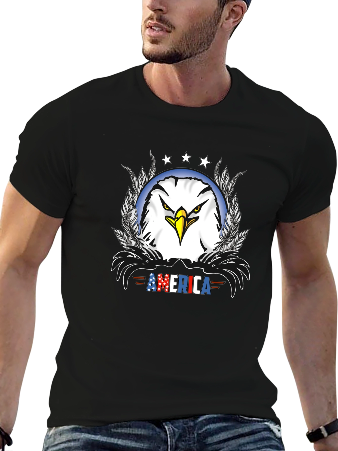 American Eagle Patriotic T-Shirt