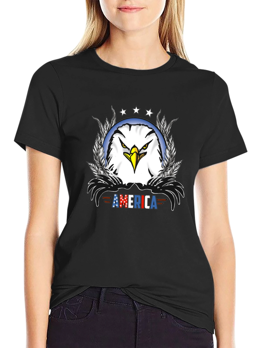 American Eagle Patriotic T-Shirt