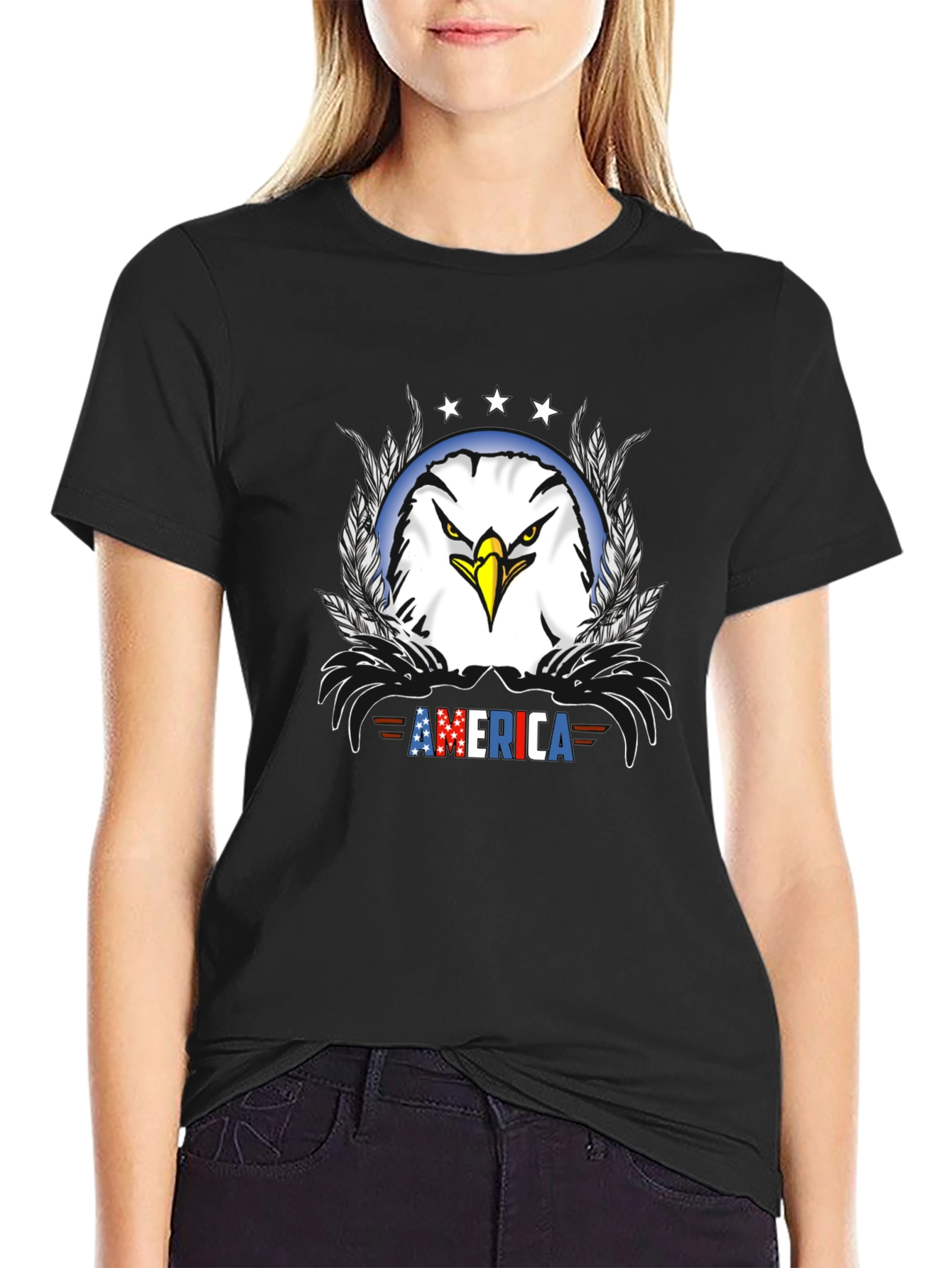 American Eagle Patriotic T-Shirt