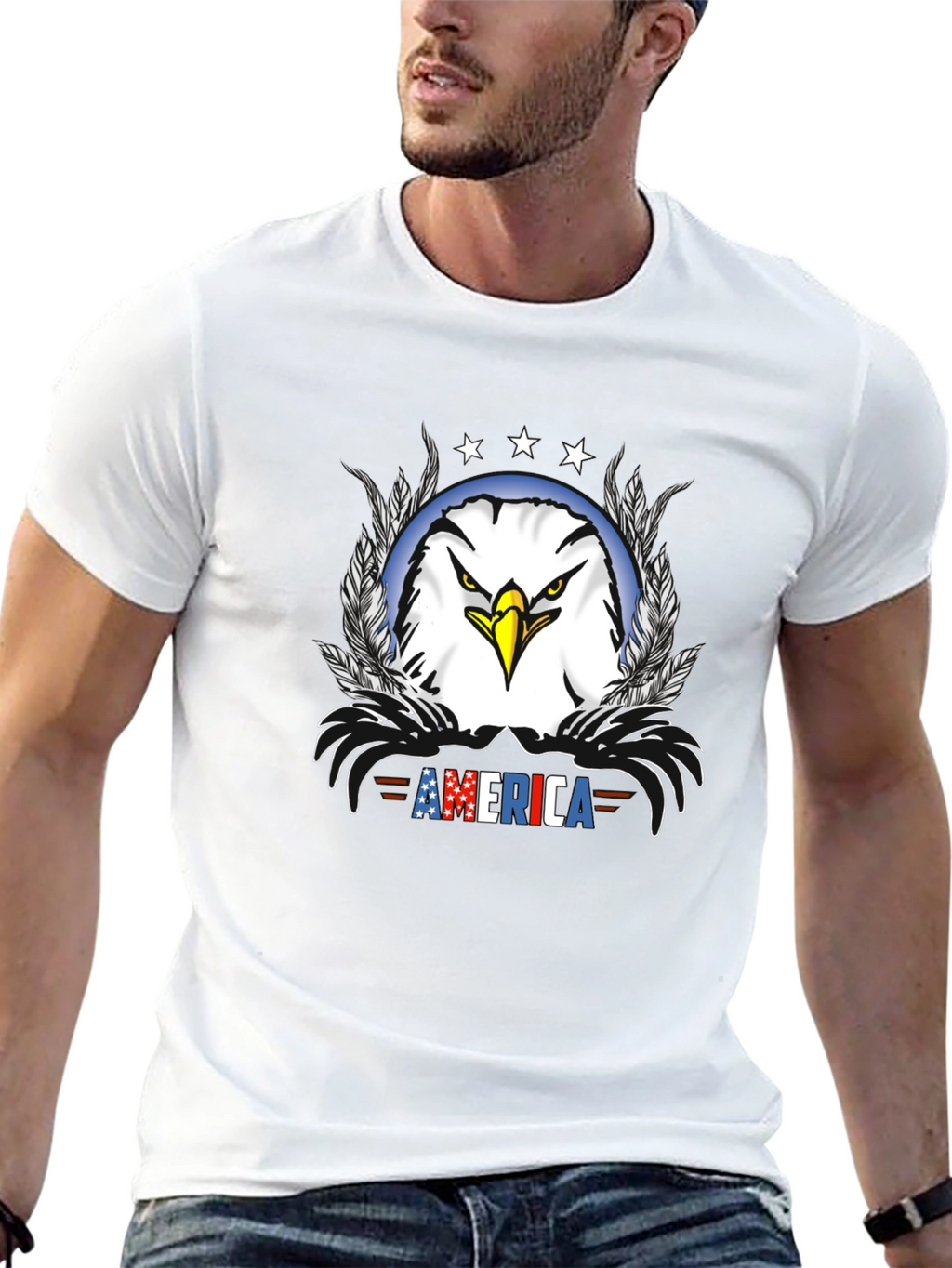 American Eagle Patriotic T-Shirt