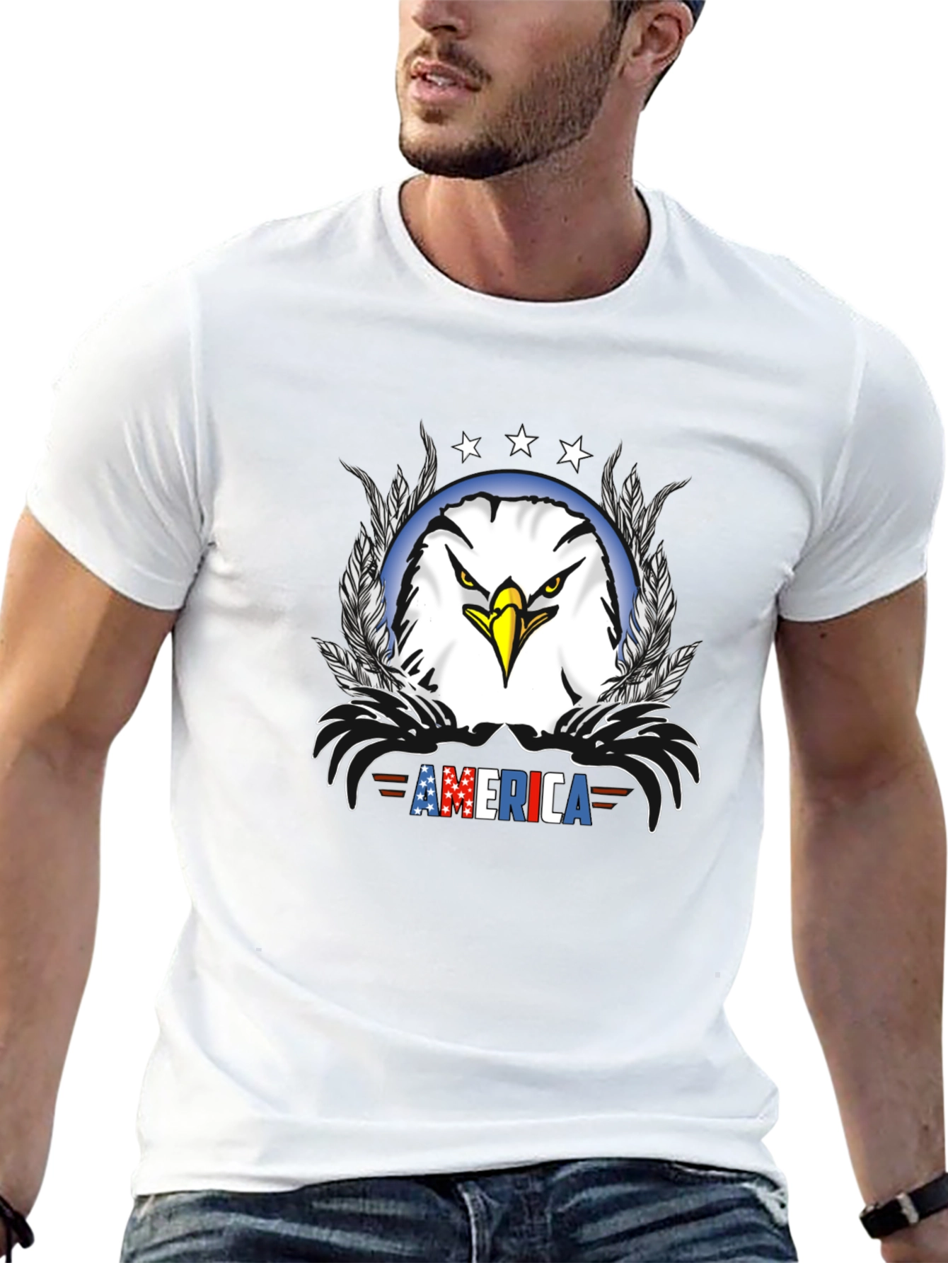 American Eagle Patriotic T-Shirt