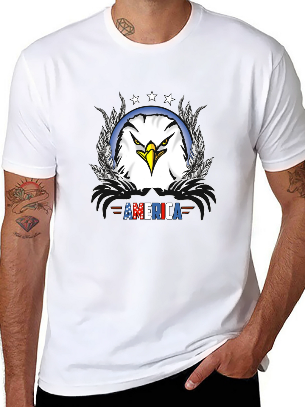American Eagle Patriotic T-Shirt