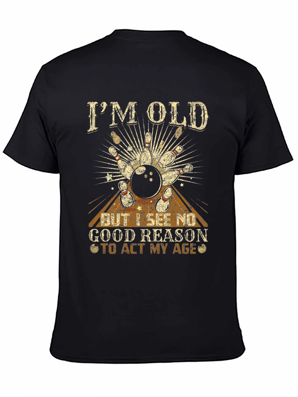 Im Old Bowling T-Shirt