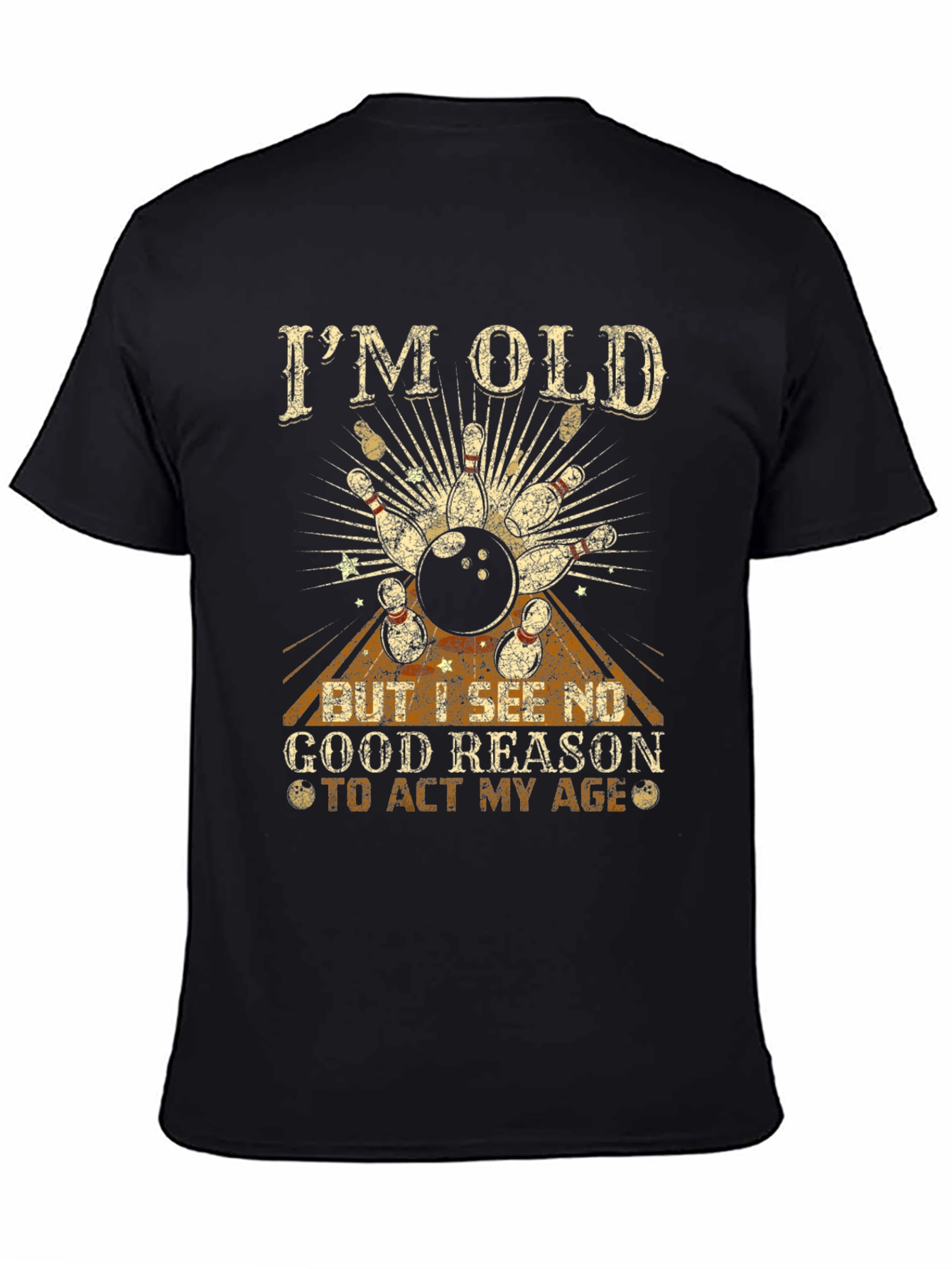 Im Old Bowling T-Shirt