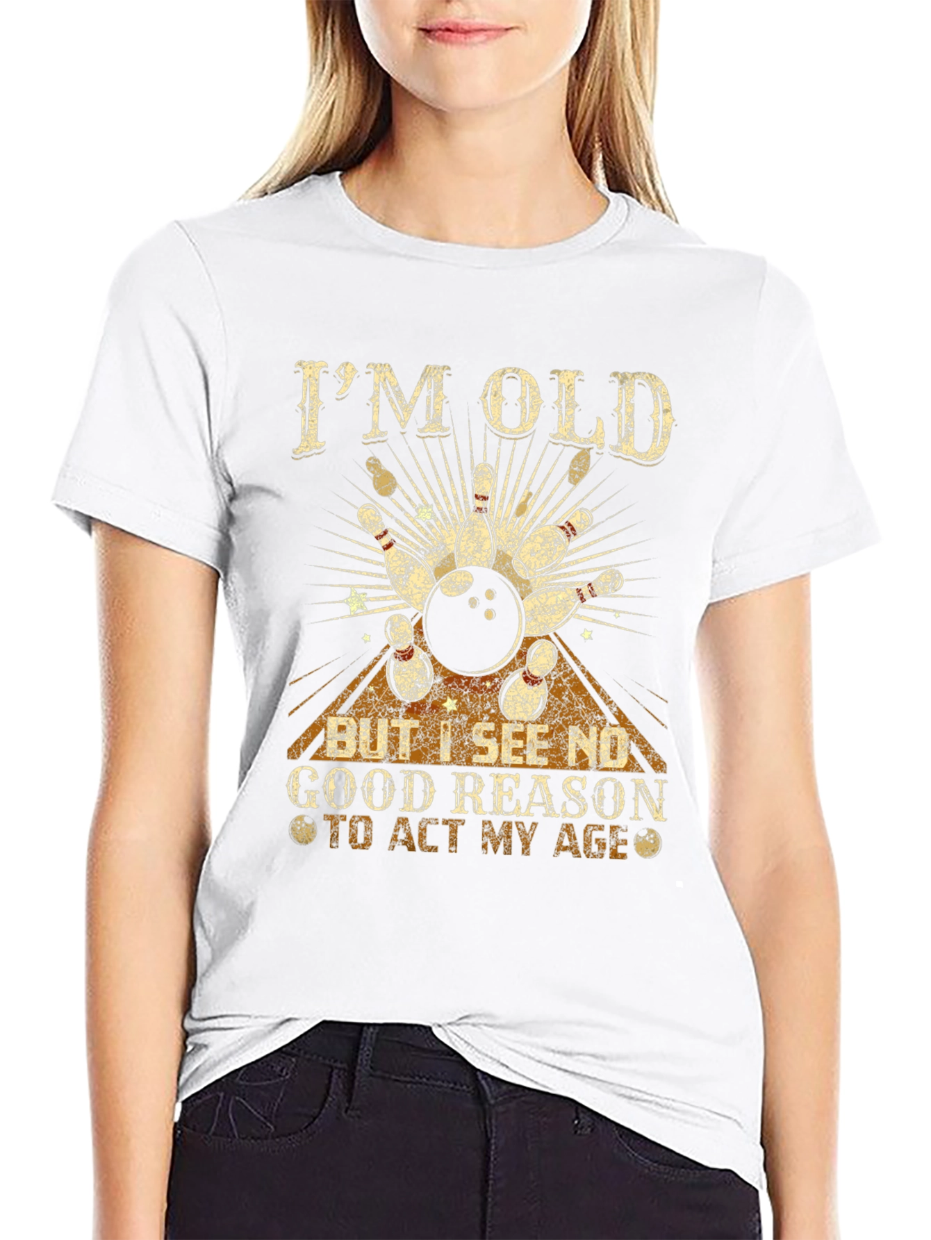 Im Old Bowling T-Shirt