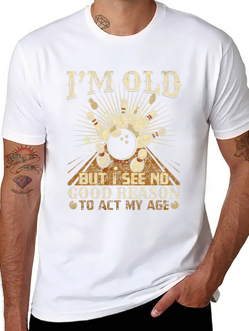 Im Old Bowling T-Shirt
