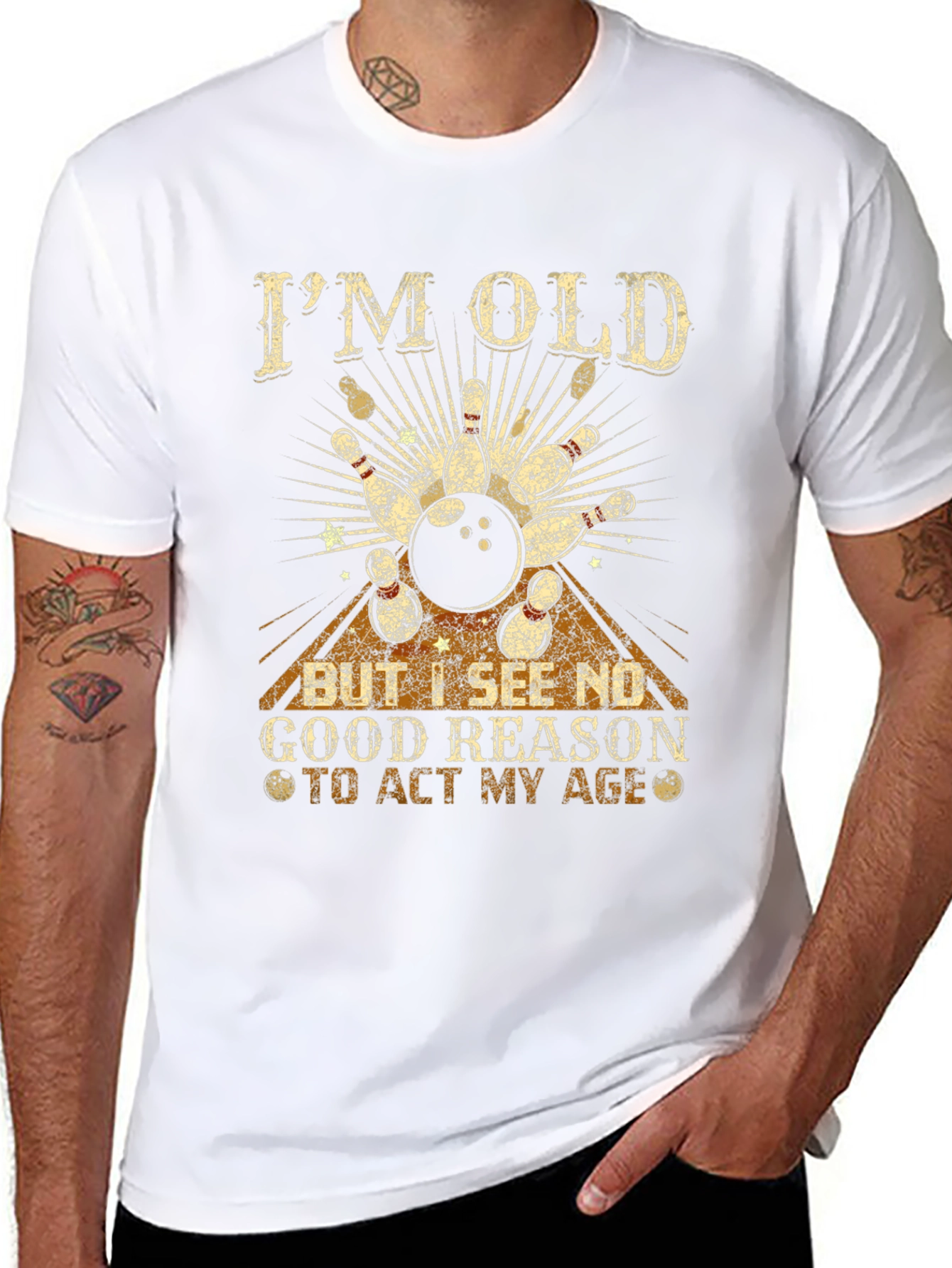 Im Old Bowling T-Shirt
