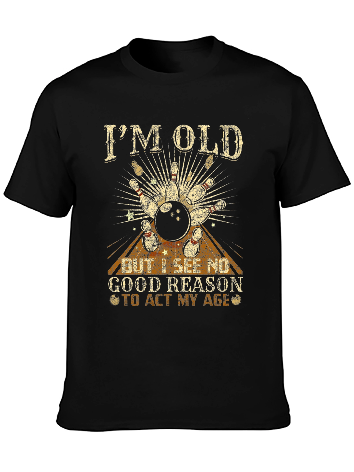 Im Old Bowling T-Shirt