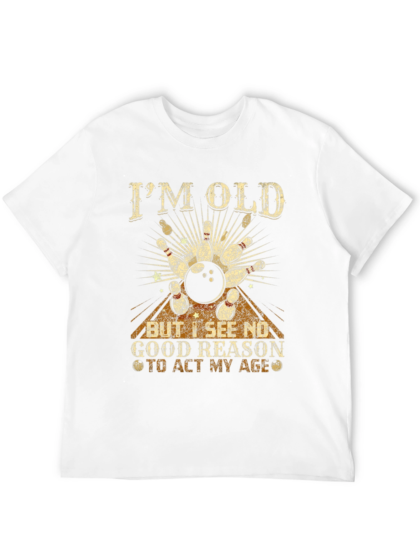 Im Old Bowling T-Shirt