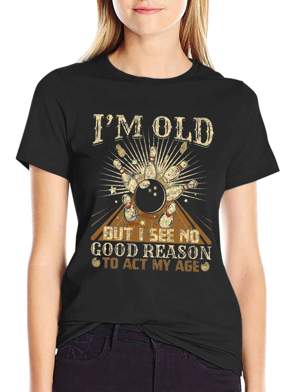 Im Old Bowling T-Shirt