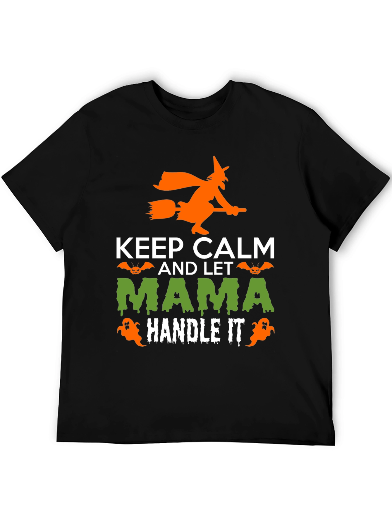 Keep Calm Mama Handle It Halloween T-Shirt