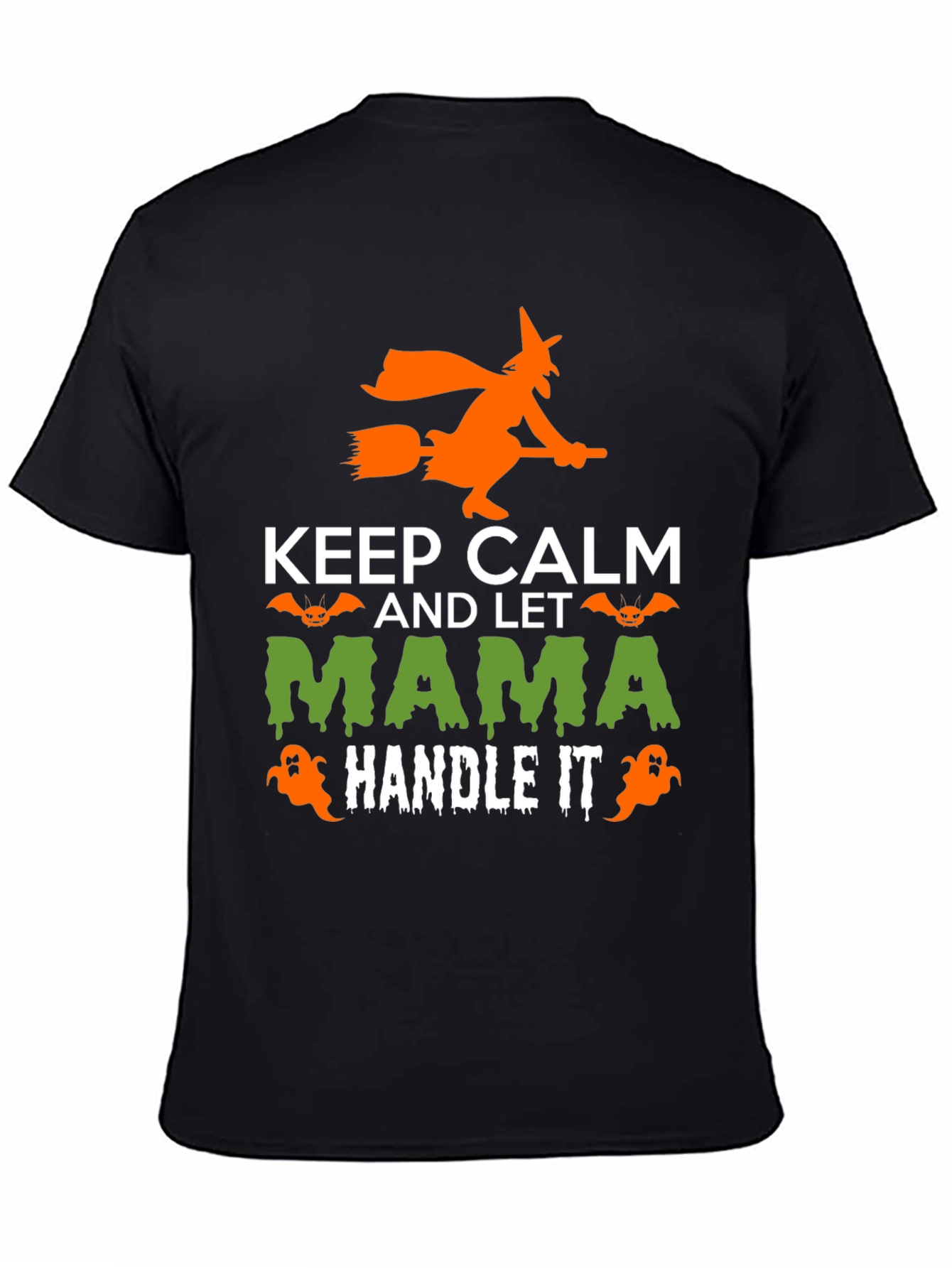 Keep Calm Mama Handle It Halloween T-Shirt