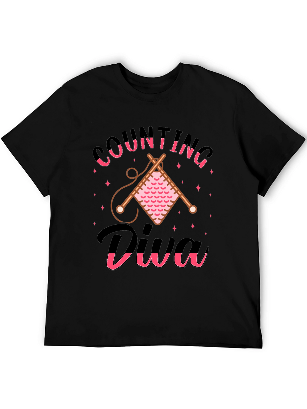 Knitting Diva Graphic Tee