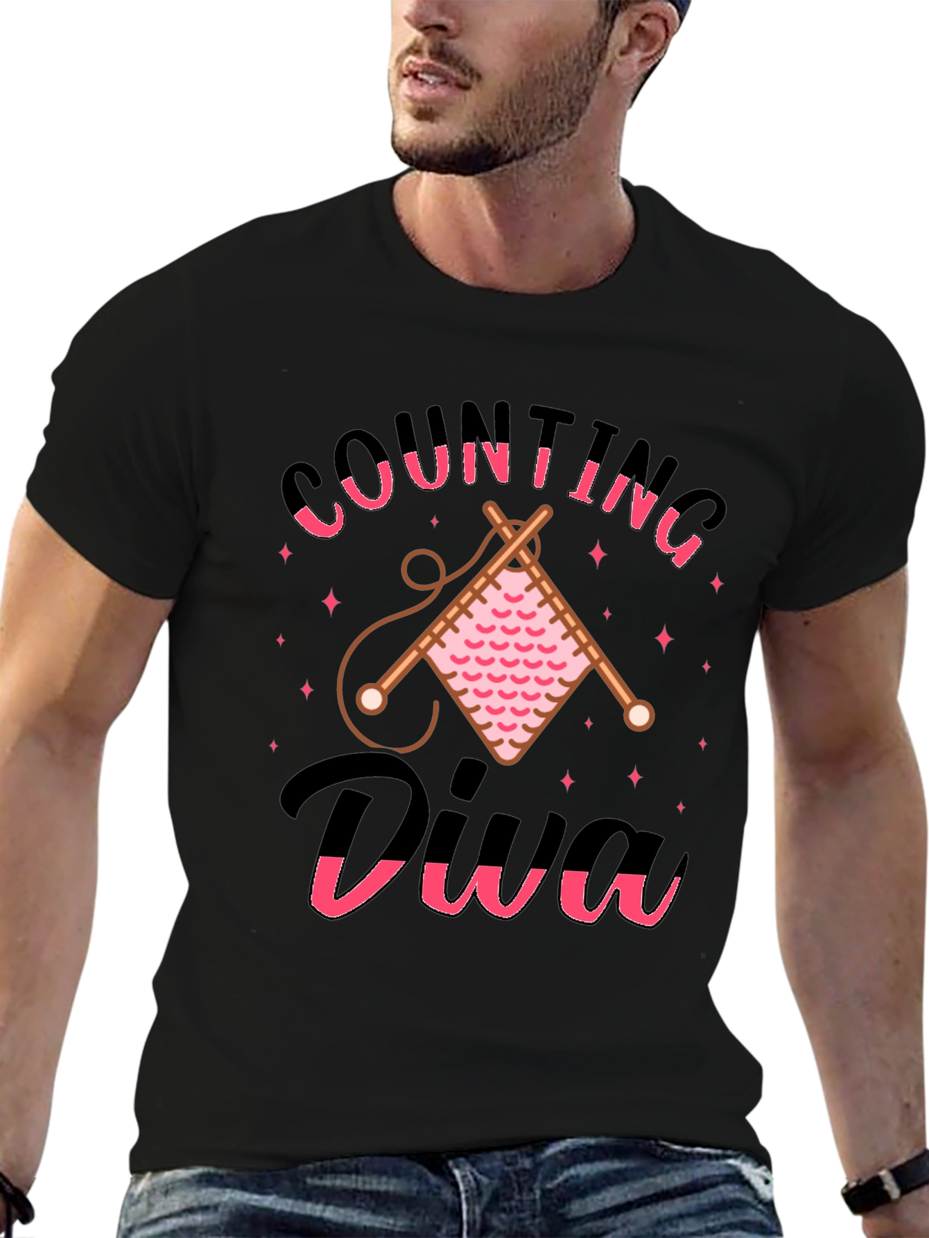 Knitting Diva Graphic Tee