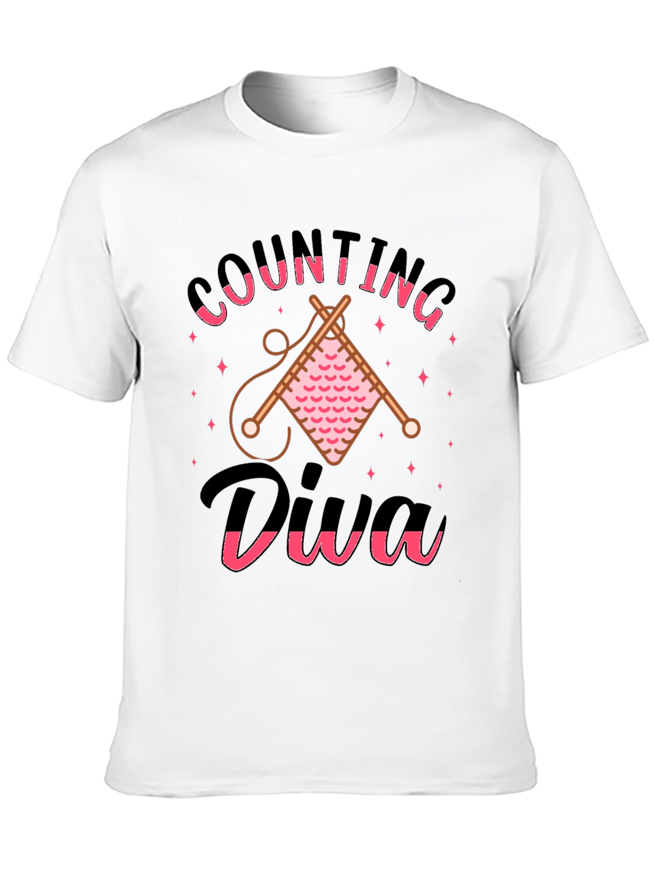 Knitting Diva Graphic Tee