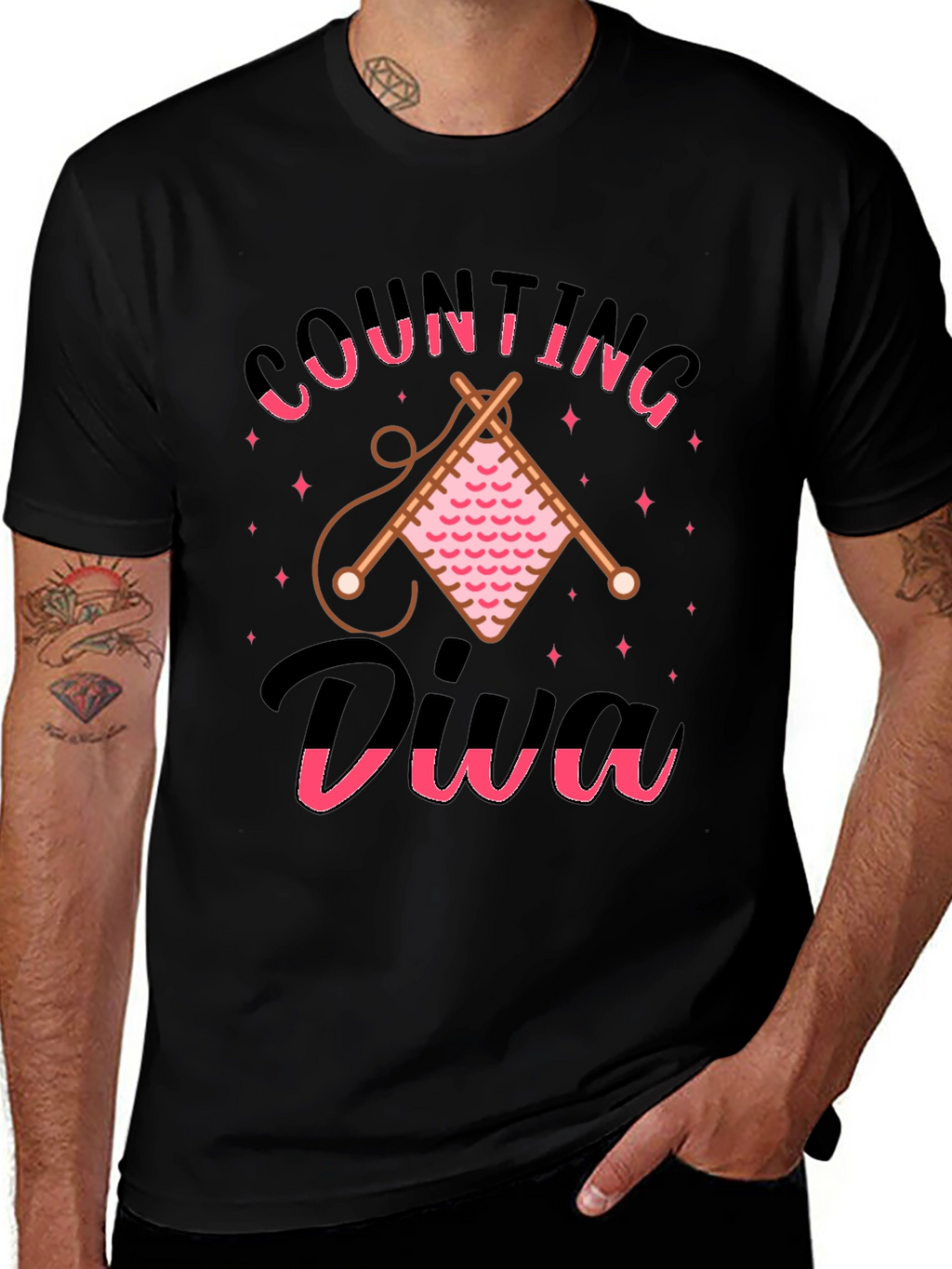 Knitting Diva Graphic Tee