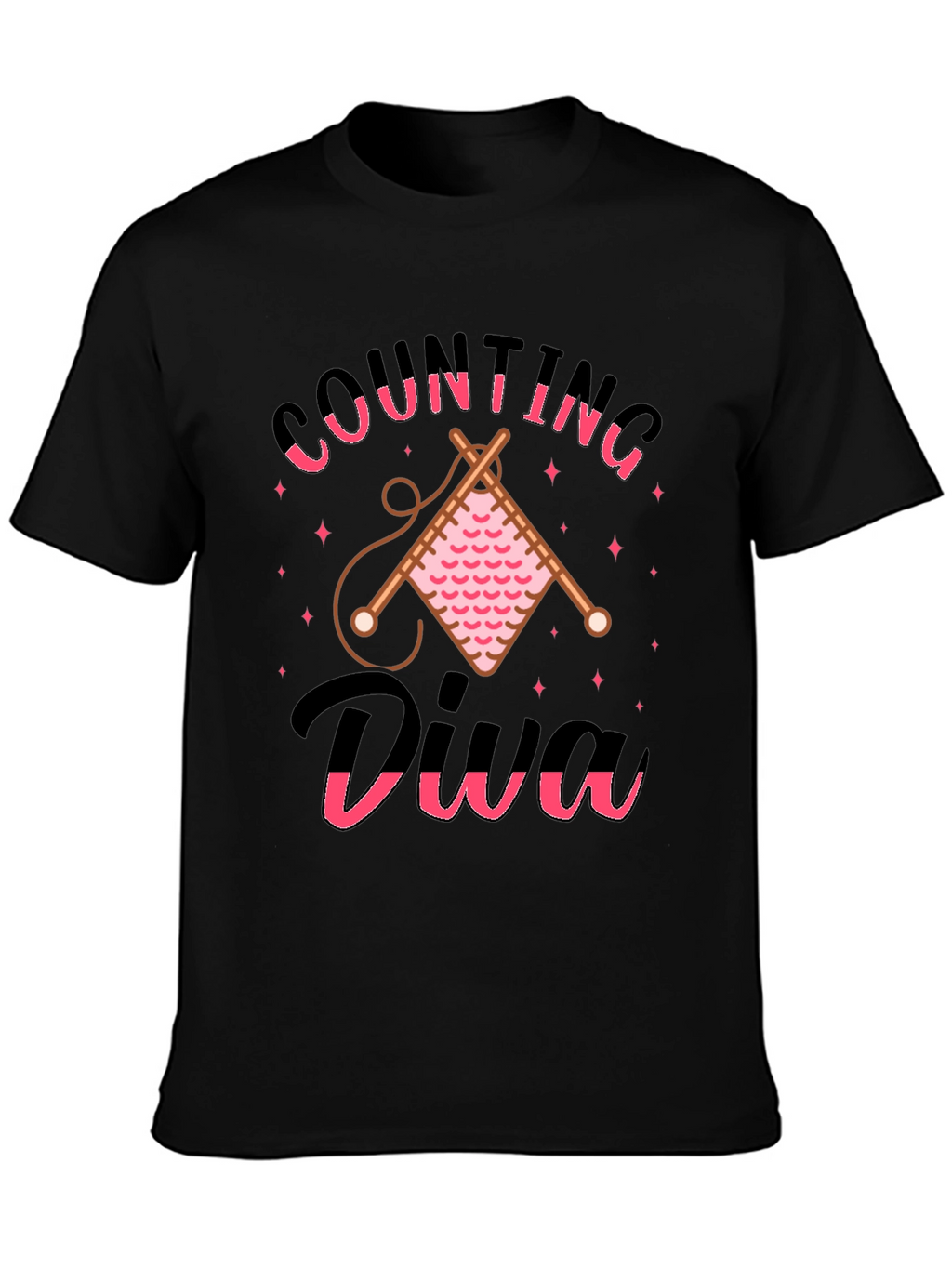 Knitting Diva Graphic Tee