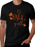 Its Fall Yall T-Shirt - Autumn Fashion