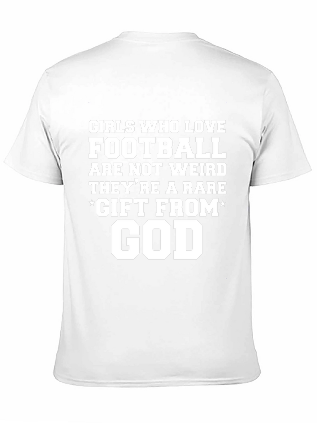 Girls Who Love Football T-Shirt