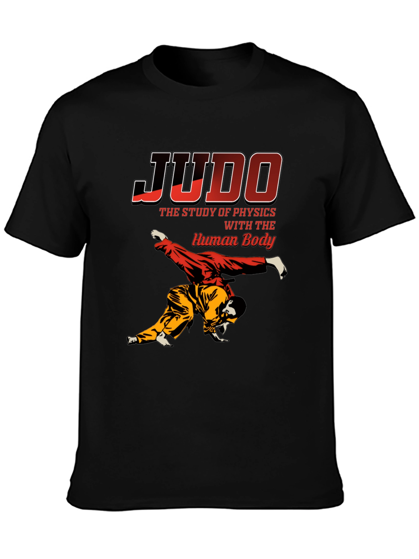 Judo Physics T-Shirt Martial Arts Graphic Tee