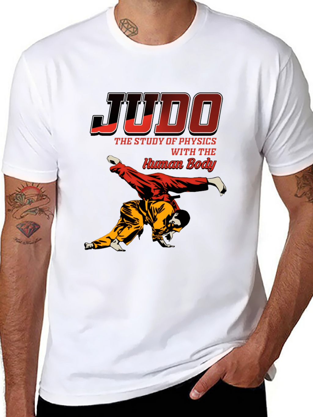 Judo Physics T-Shirt Martial Arts Graphic Tee