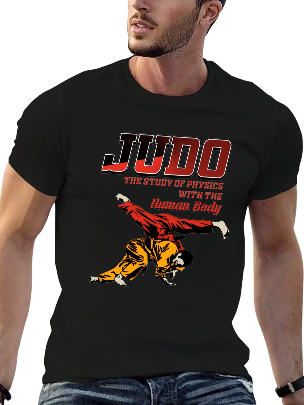 Judo Physics T-Shirt Martial Arts Graphic Tee