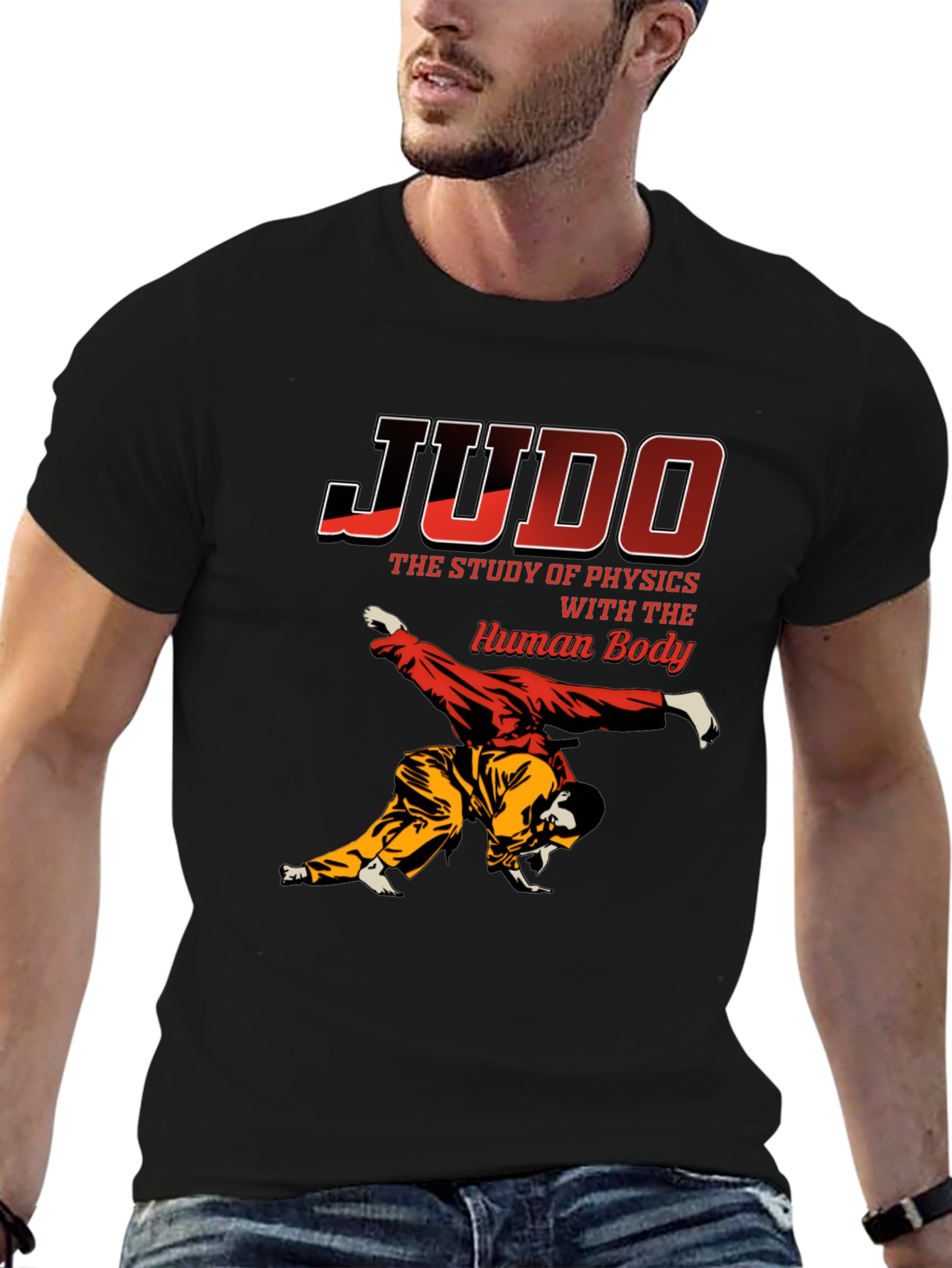 Judo Physics T-Shirt Martial Arts Graphic Tee