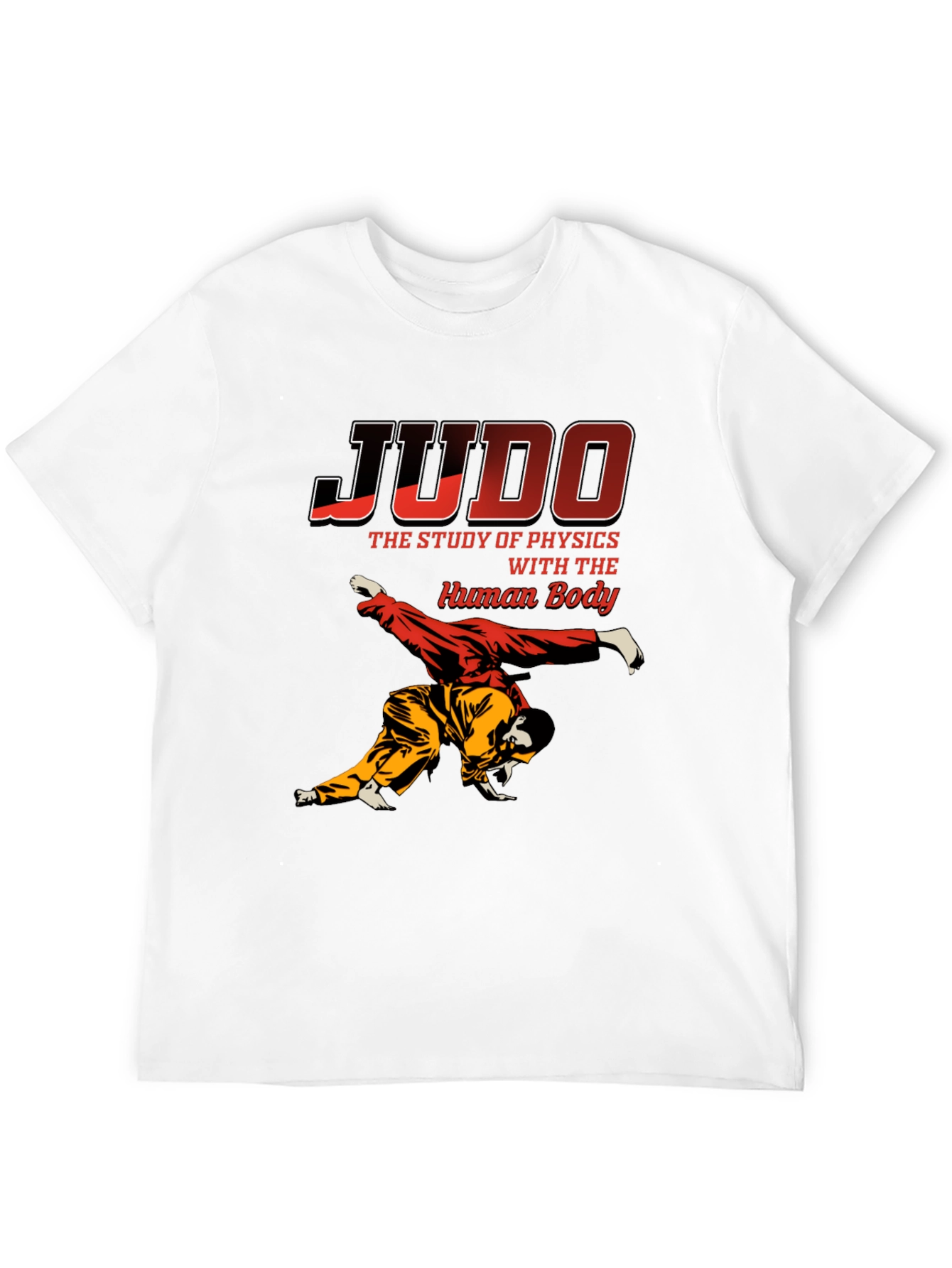 Judo Physics T-Shirt Martial Arts Graphic Tee