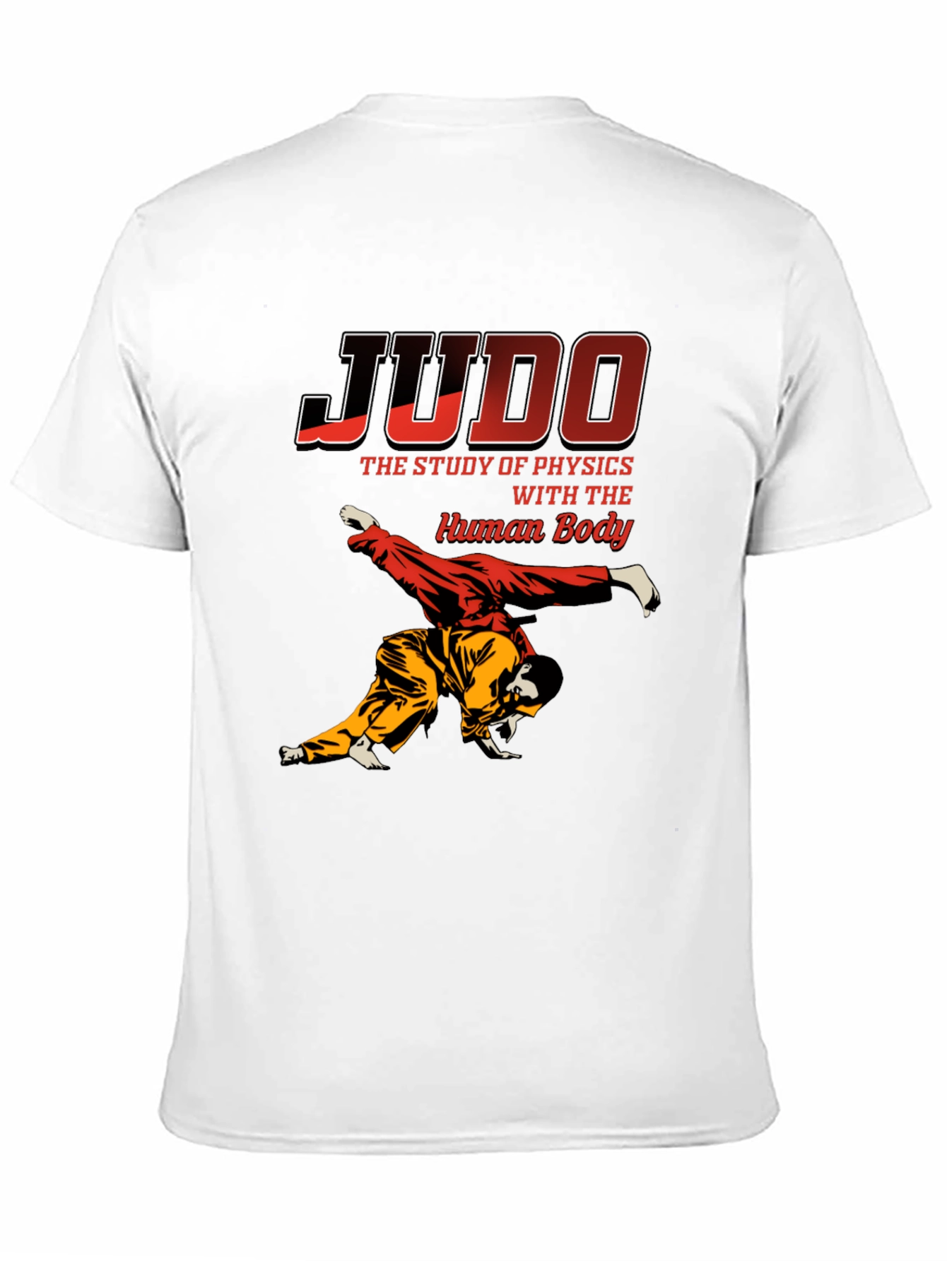 Judo Physics T-Shirt Martial Arts Graphic Tee