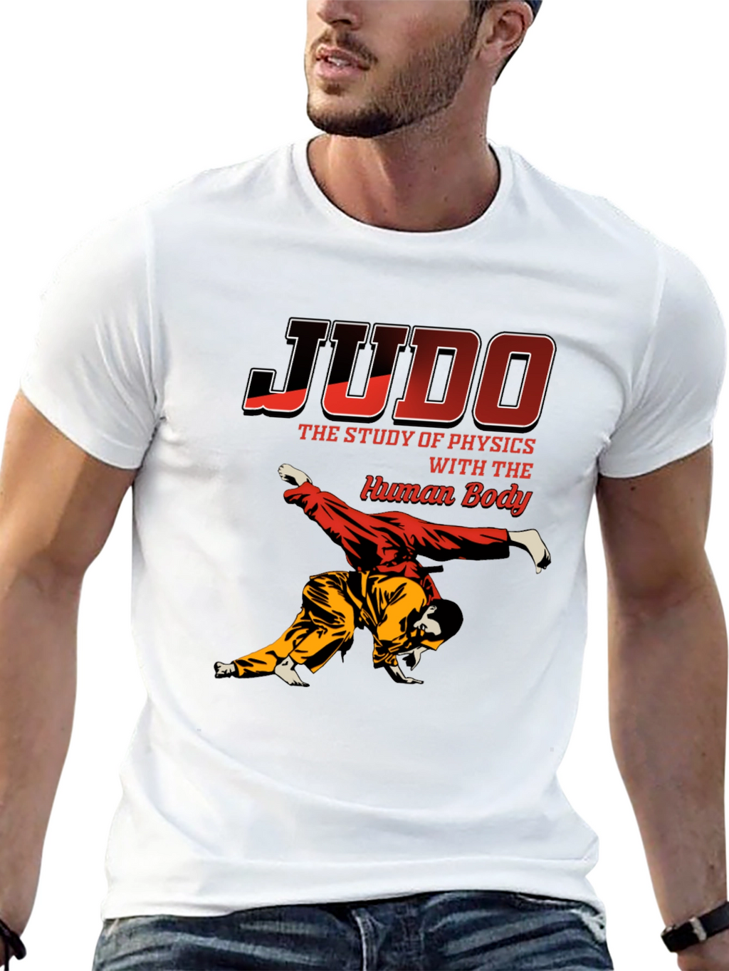 Judo Physics T-Shirt Martial Arts Graphic Tee