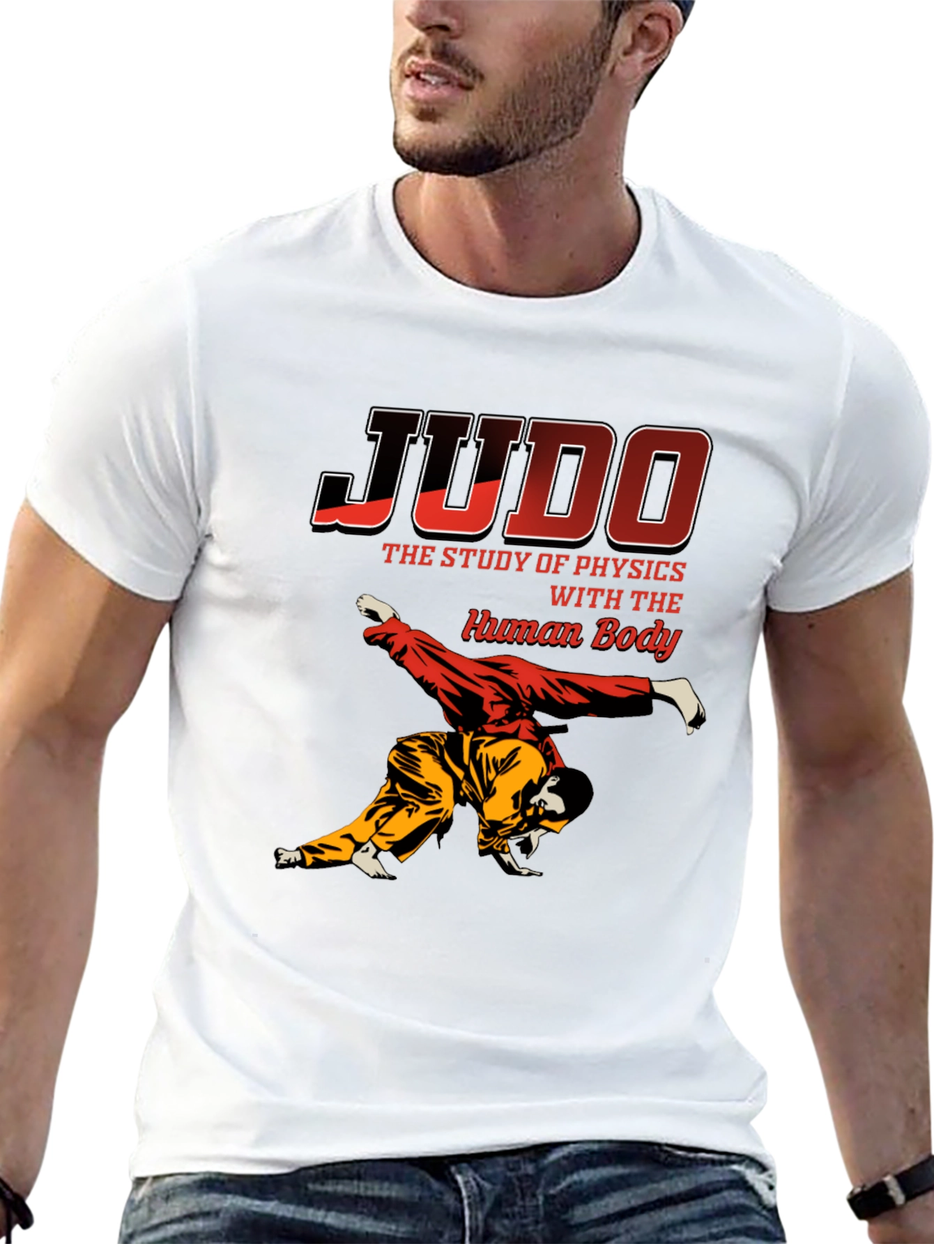 Judo Physics T-Shirt Martial Arts Graphic Tee