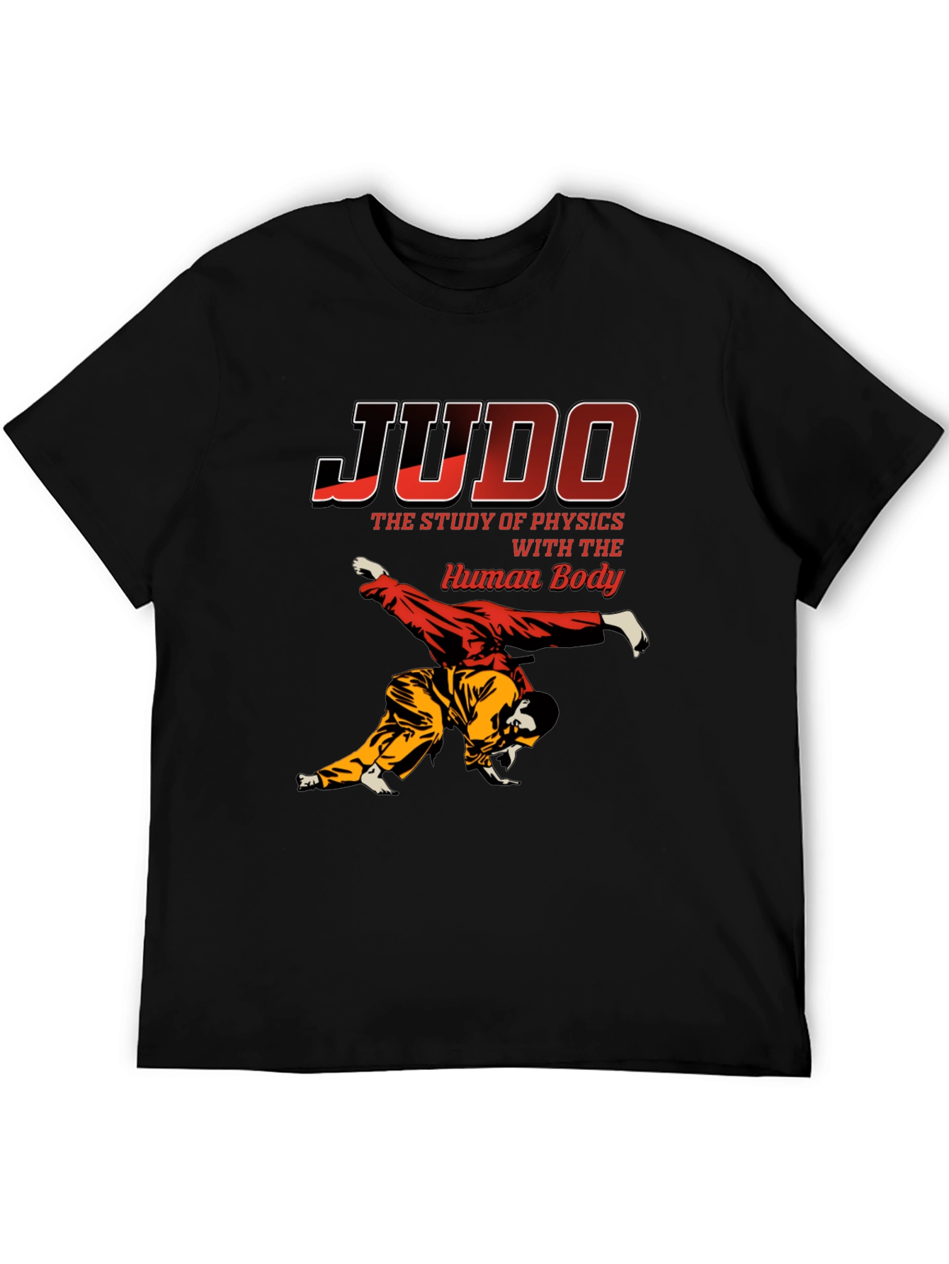 Judo Physics T-Shirt Martial Arts Graphic Tee