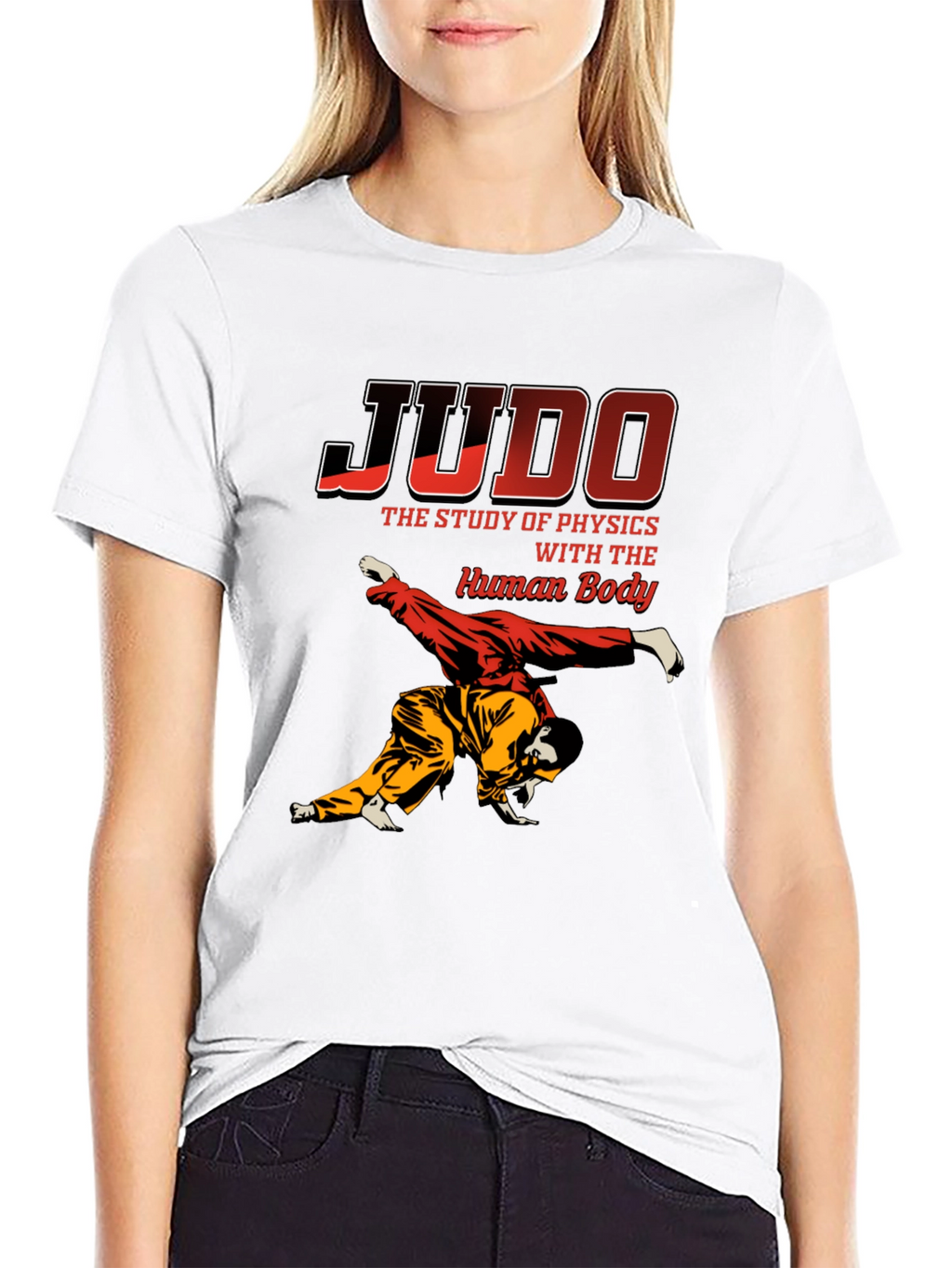 Judo Physics T-Shirt Martial Arts Graphic Tee