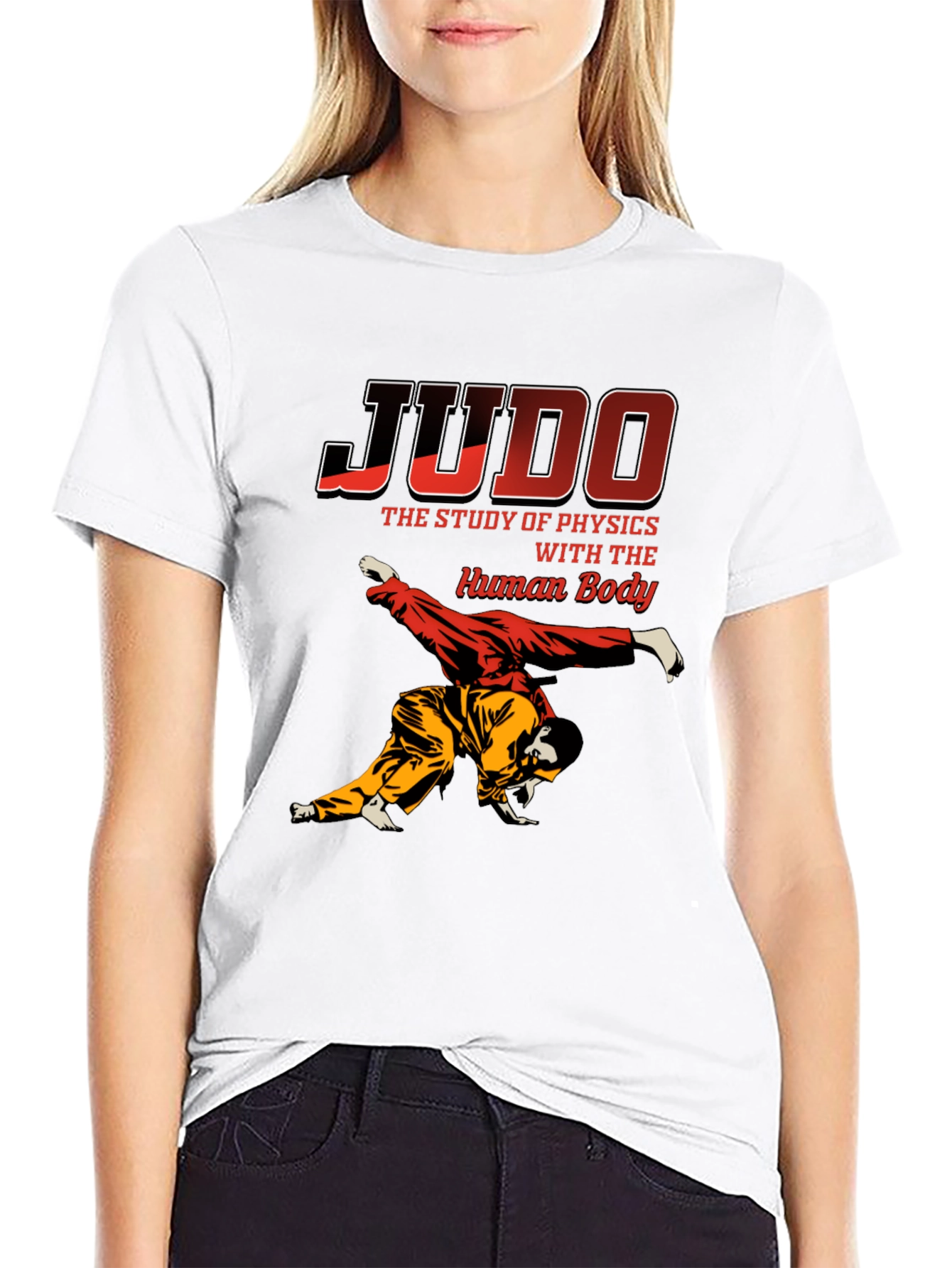 Judo Physics T-Shirt Martial Arts Graphic Tee