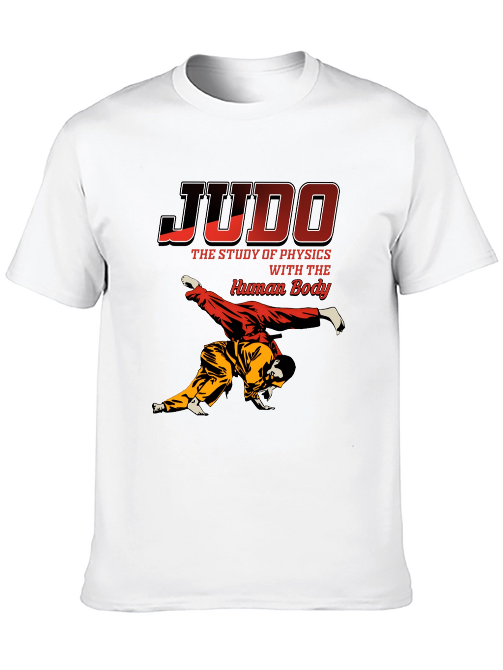 Judo Physics T-Shirt Martial Arts Graphic Tee