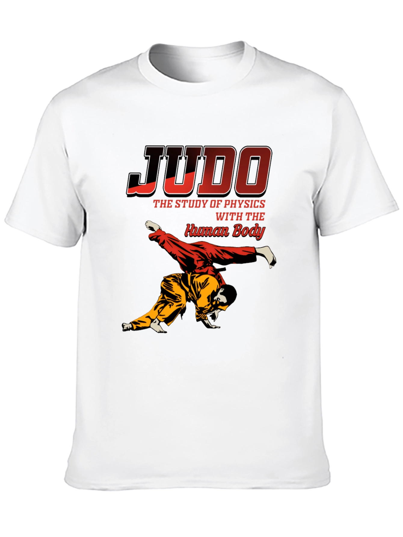 Judo Physics T-Shirt Martial Arts Graphic Tee