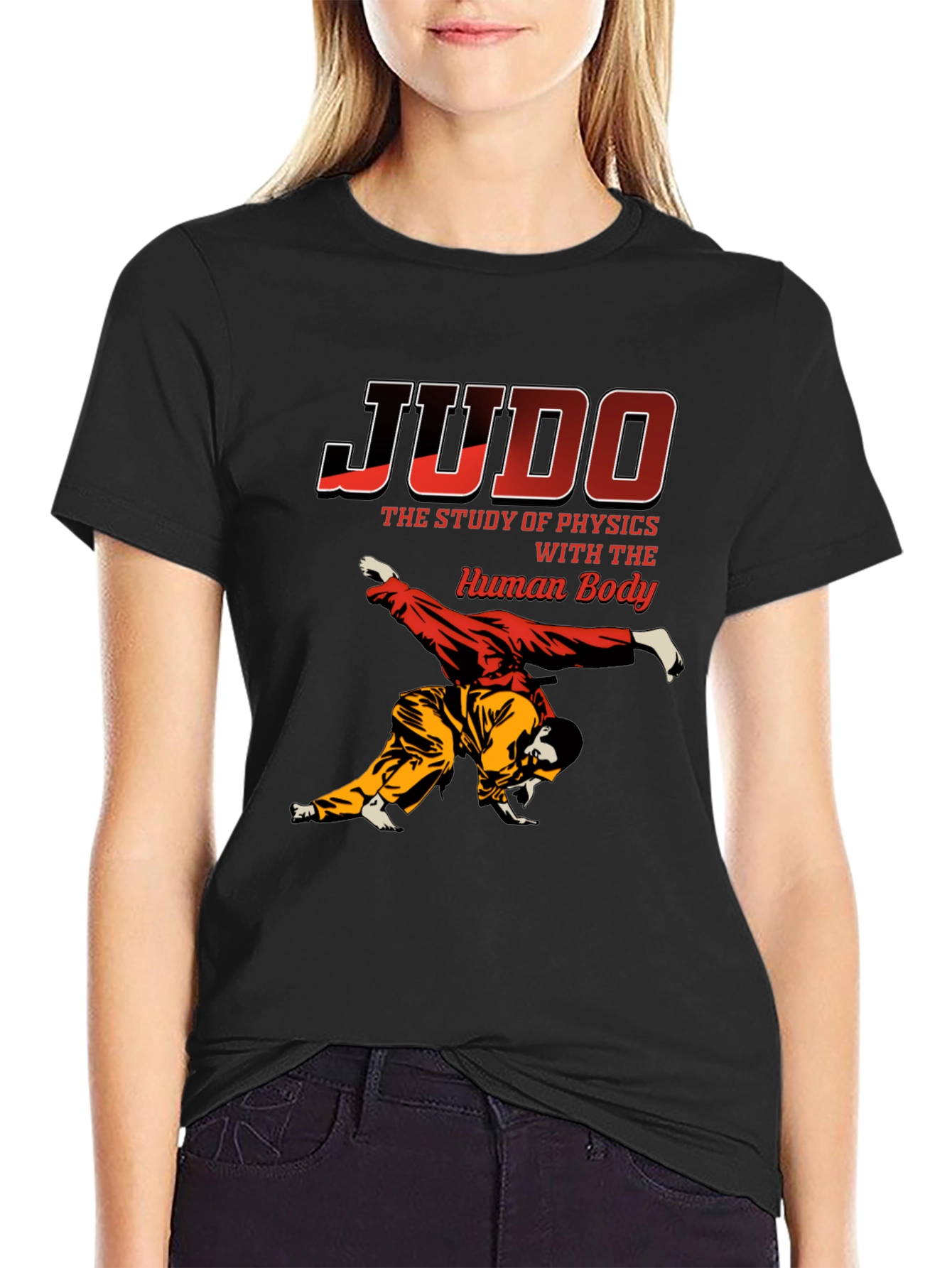 Judo Physics T-Shirt Martial Arts Graphic Tee