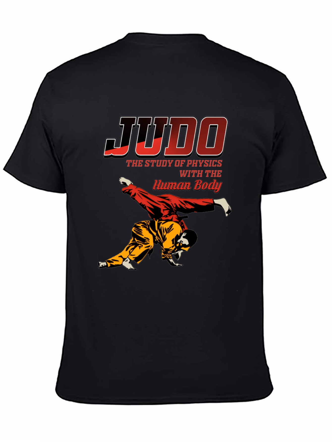 Judo Physics T-Shirt Martial Arts Graphic Tee