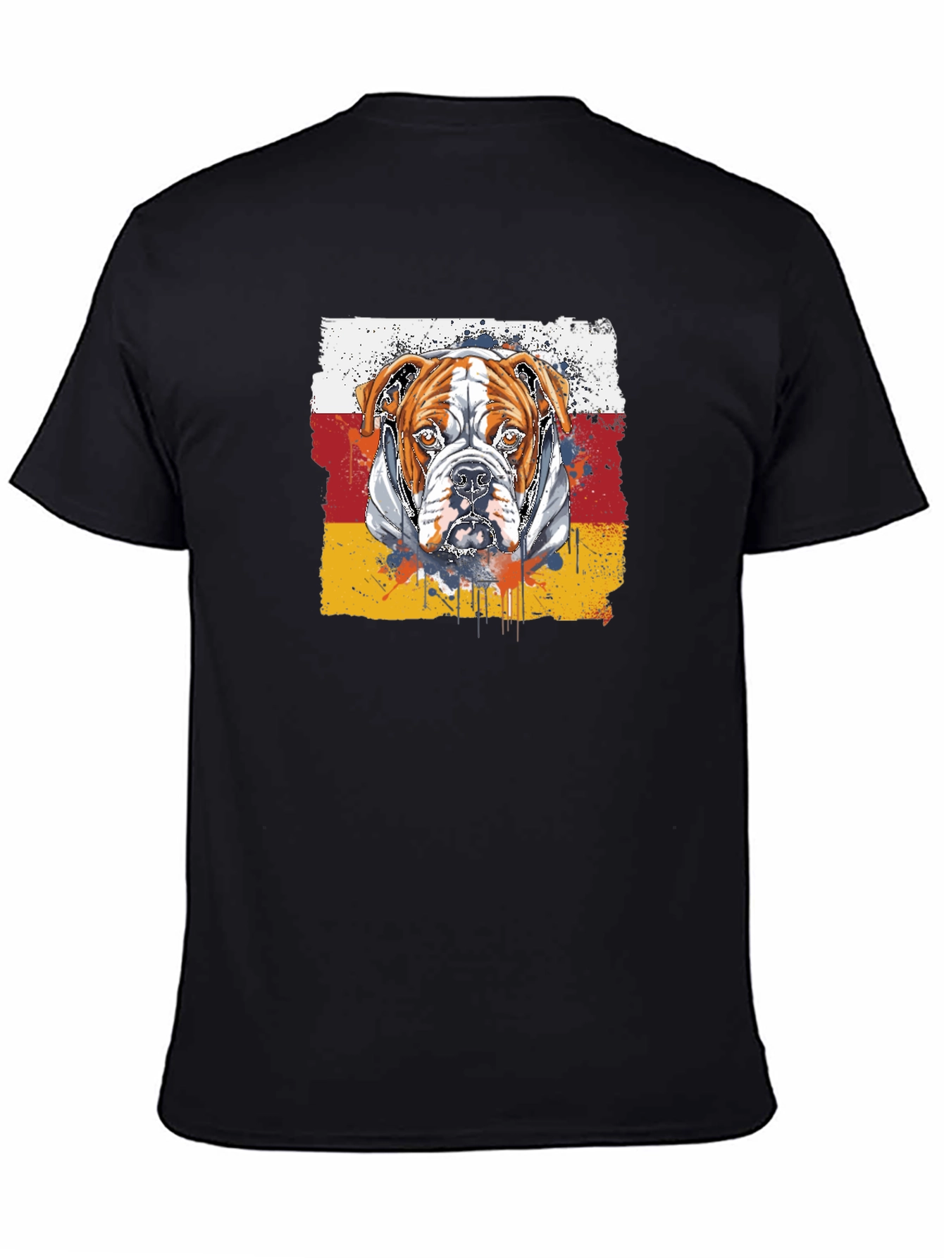 Bulldog Graphic T-Shirt - Stylish Mens Tee
