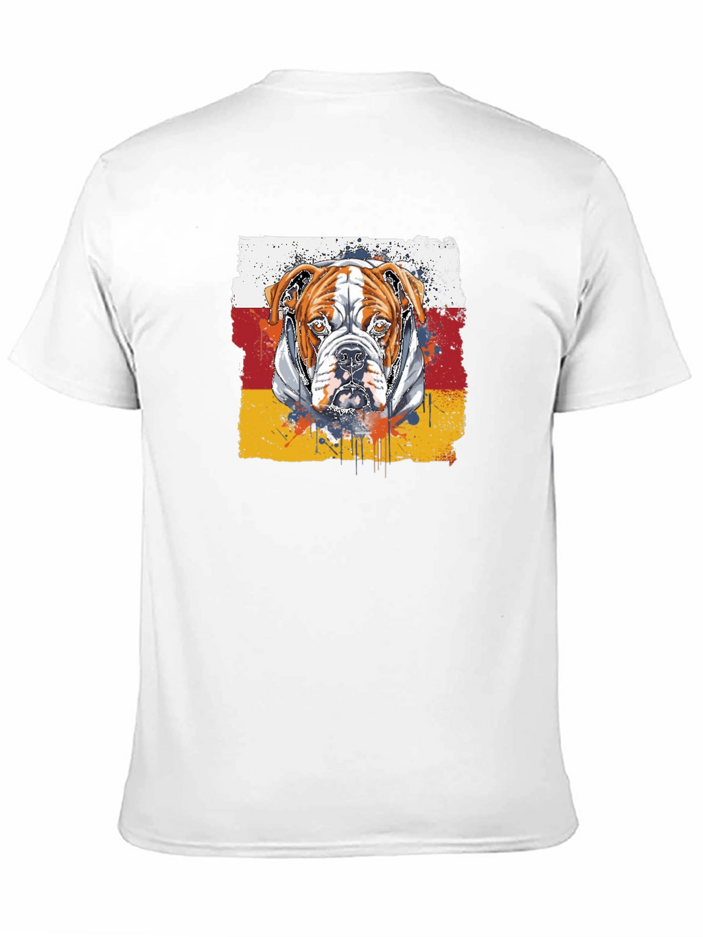 Bulldog Graphic T-Shirt - Stylish Mens Tee