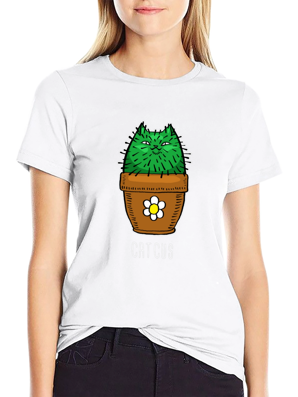 Catcus Funny Graphic T-Shirt
