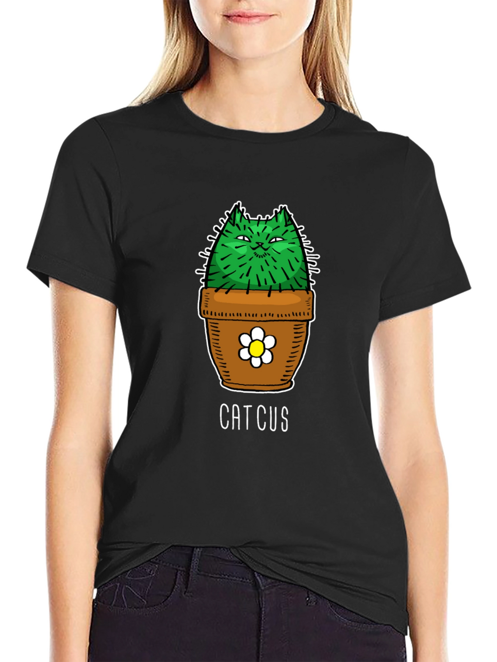 Catcus Funny Graphic T-Shirt