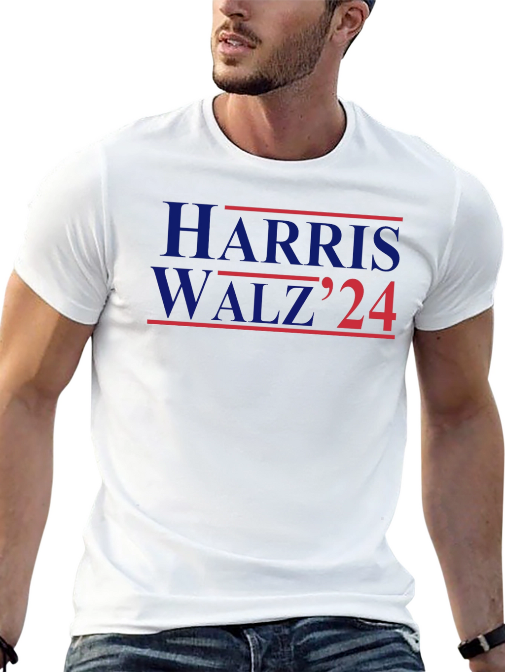 Harris Walz 24 T-Shirt Political Tee