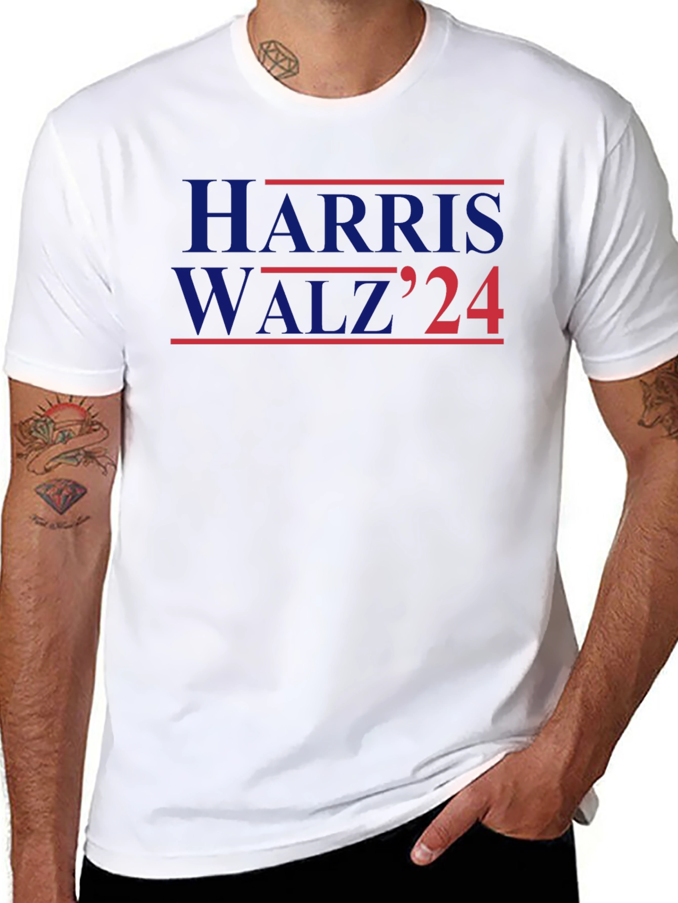 Harris Walz 24 T-Shirt Political Tee
