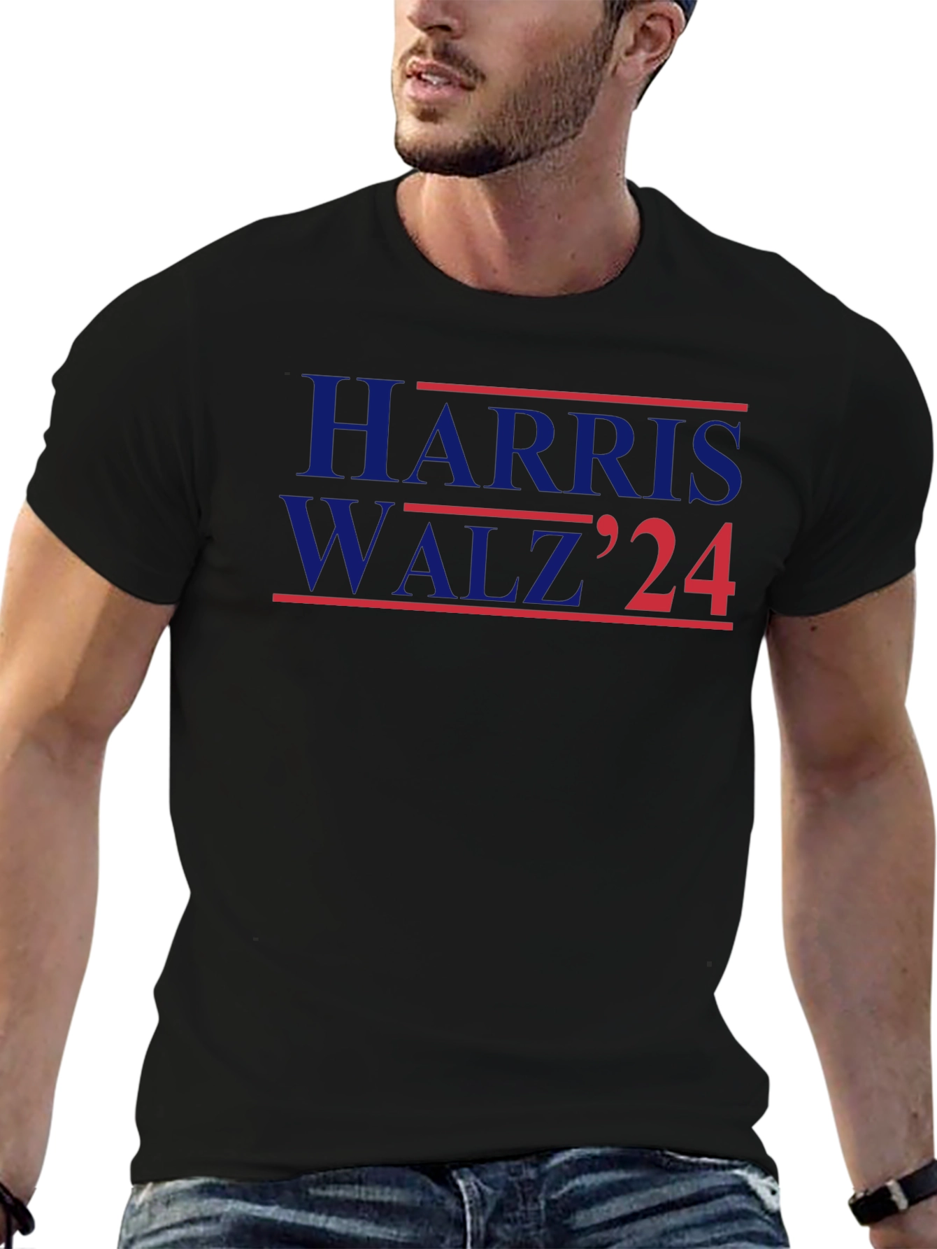 Harris Walz 24 T-Shirt Political Tee