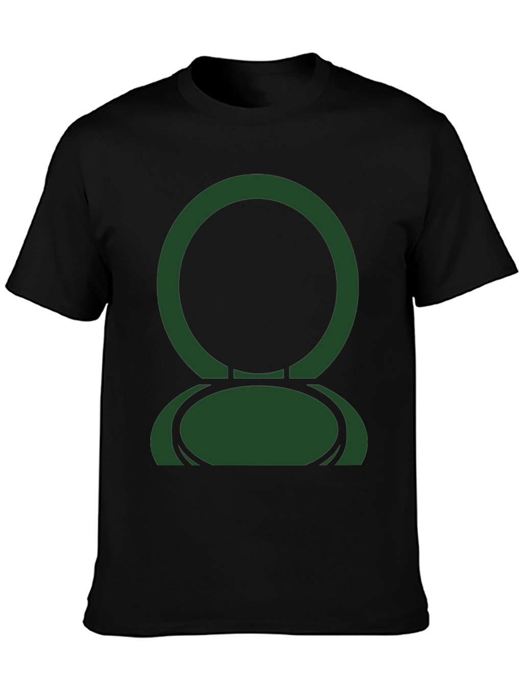 Green Lantern Symbol Black T-Shirt