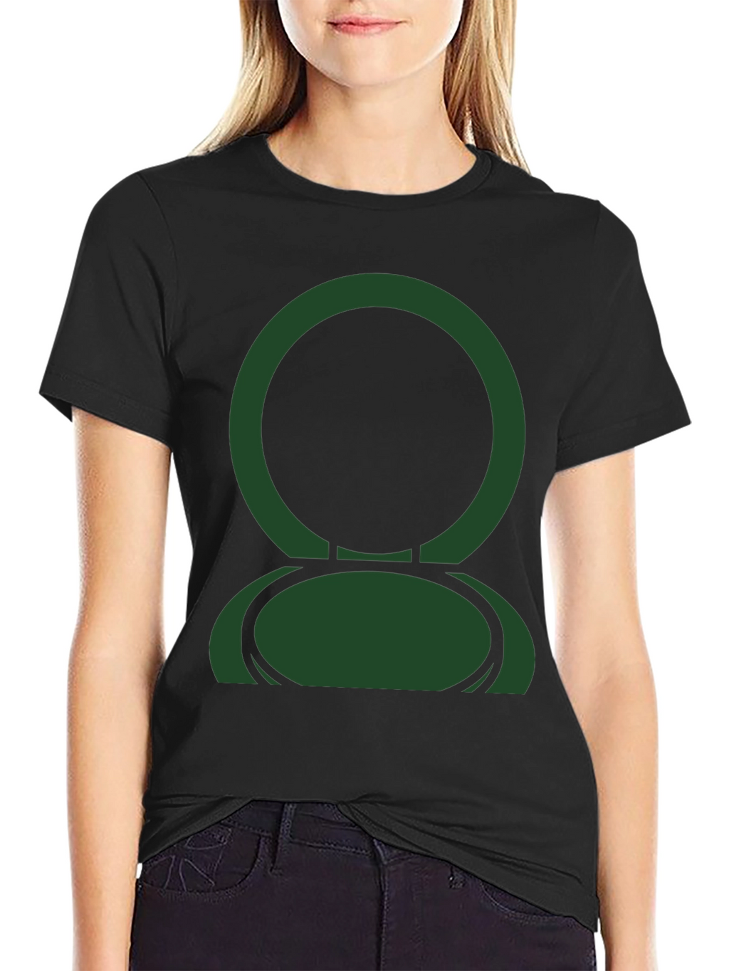 Green Lantern Symbol Black T-Shirt