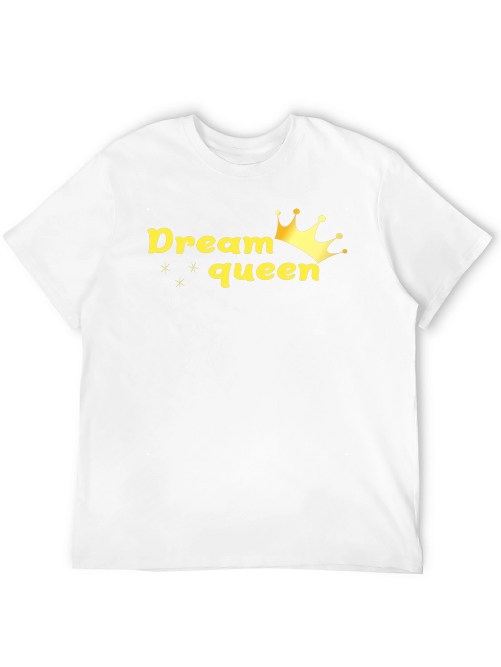 Dream Queen Graphic Black T-Shirt