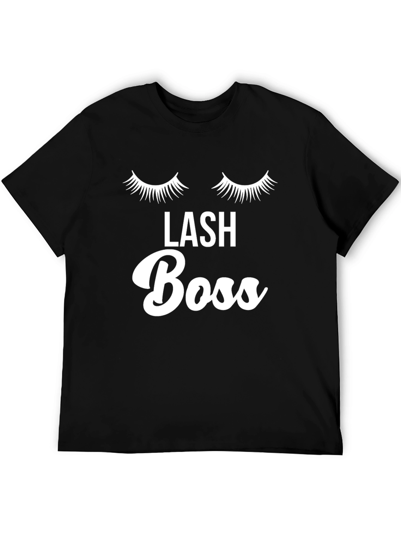 Lash Boss Graphic Tee - Stylish Eyelash Design